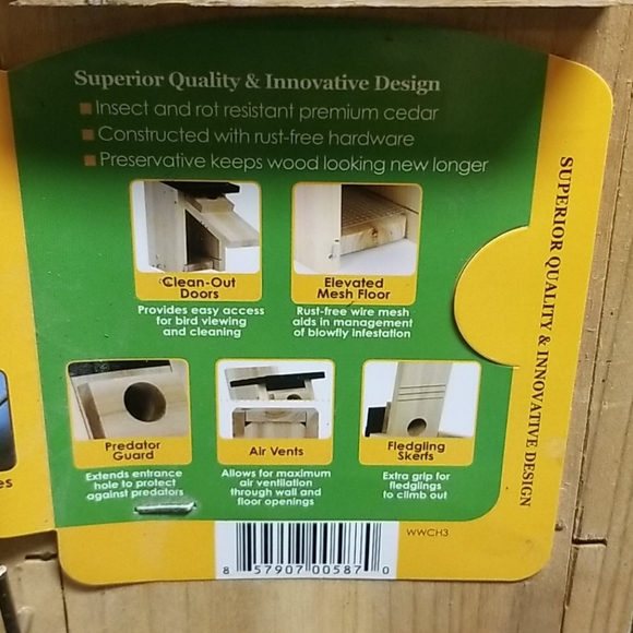 🐦Cedar Birdhouse - Picture 2 of 12